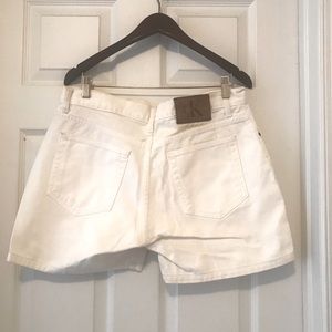 Vintage Calvin Klein white shorts